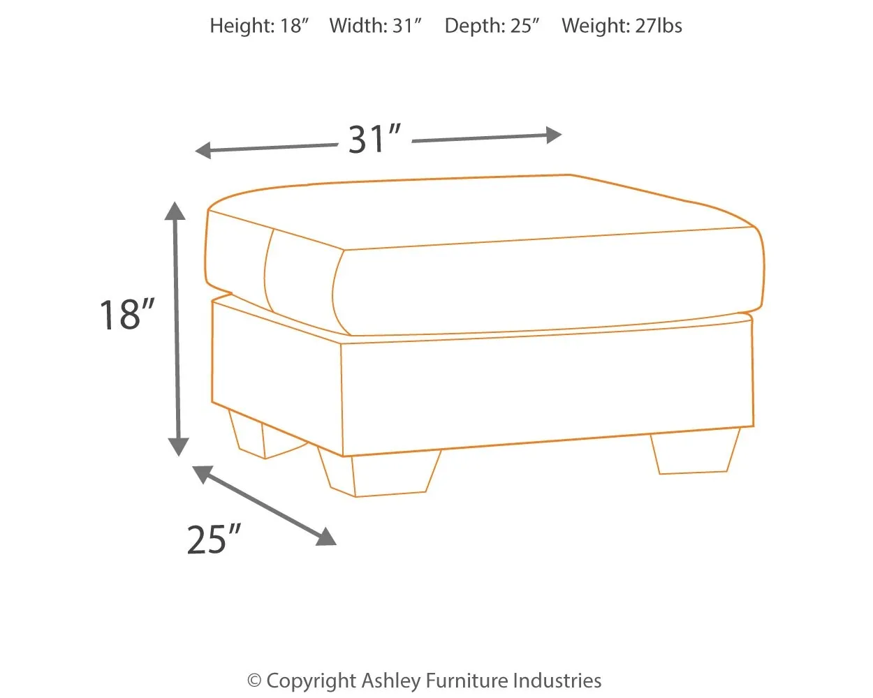 Darcy Ottoman