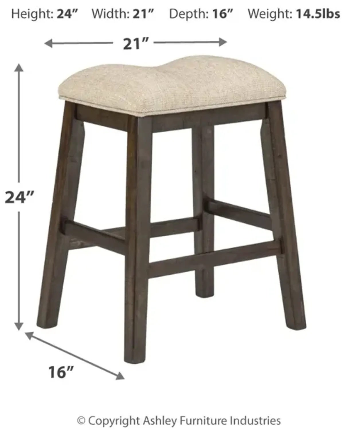 Rokane Counter Height Bar Stool