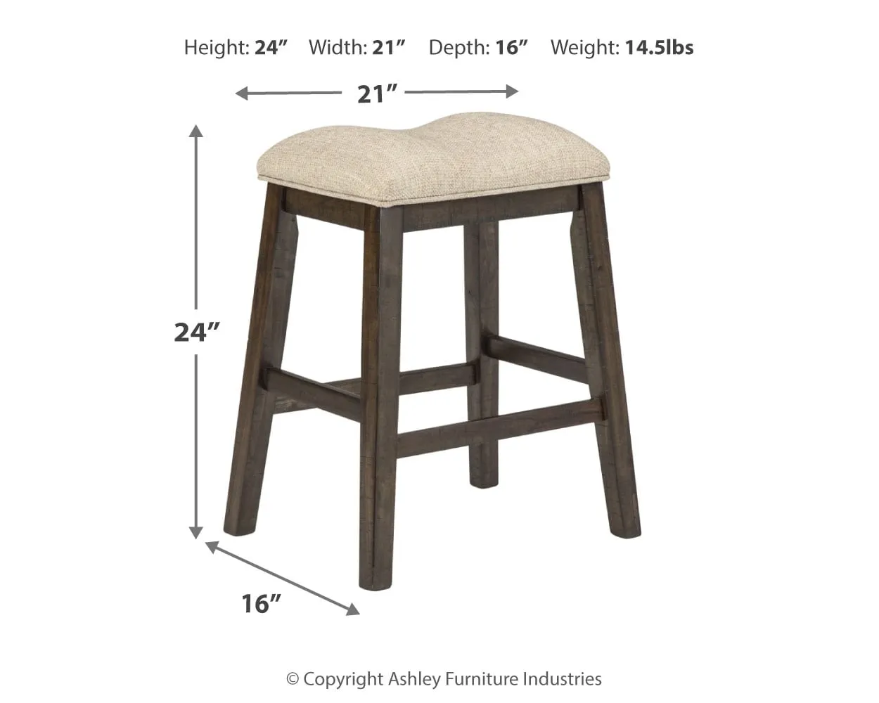 Rokane Counter Height Bar Stool