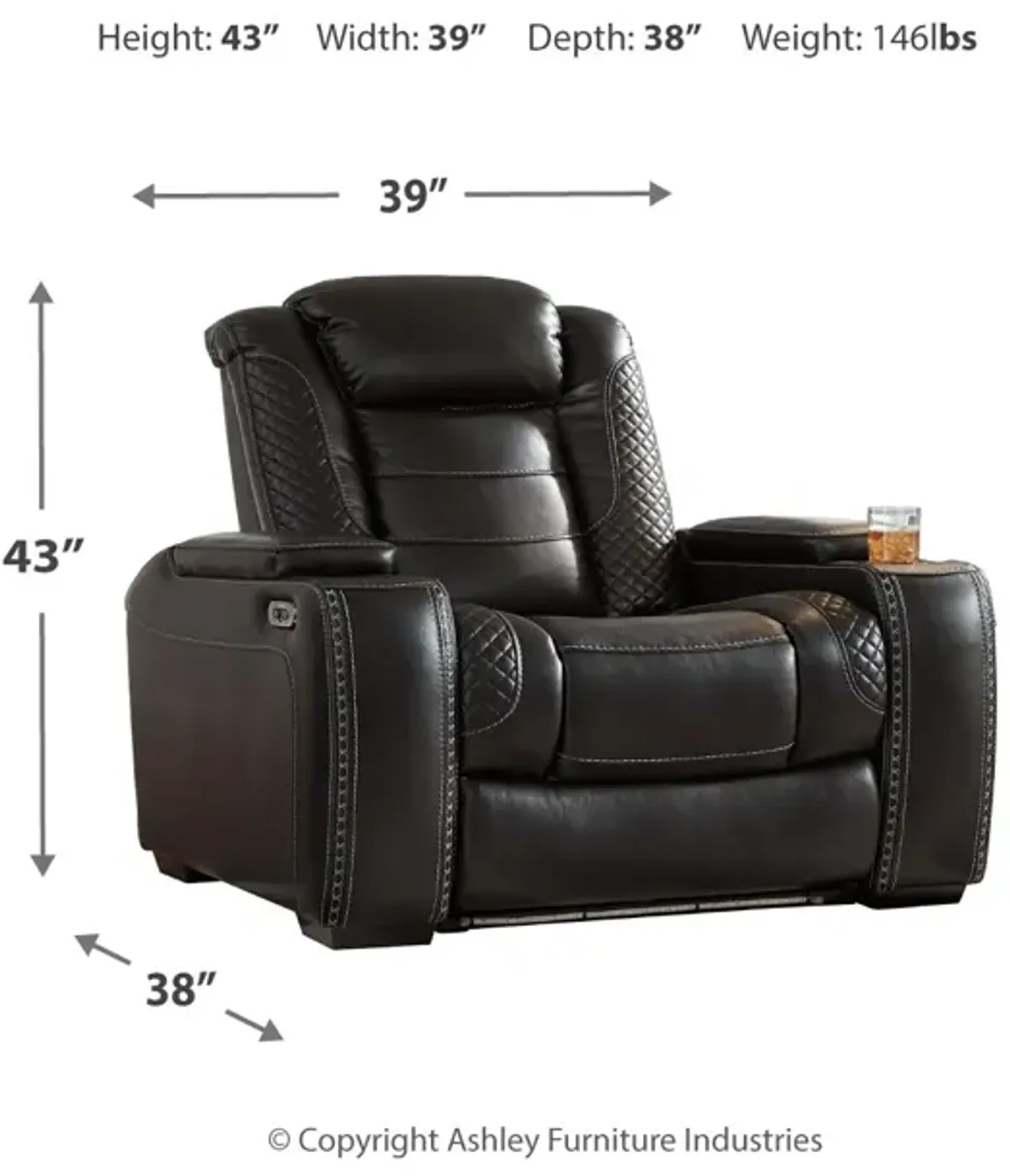 Party Time Power Recliner