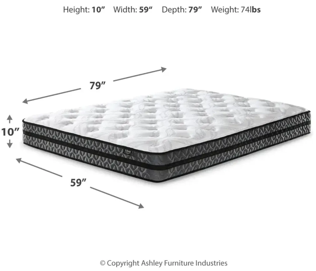 10 " Pocketed Hybrid Queen Mattress