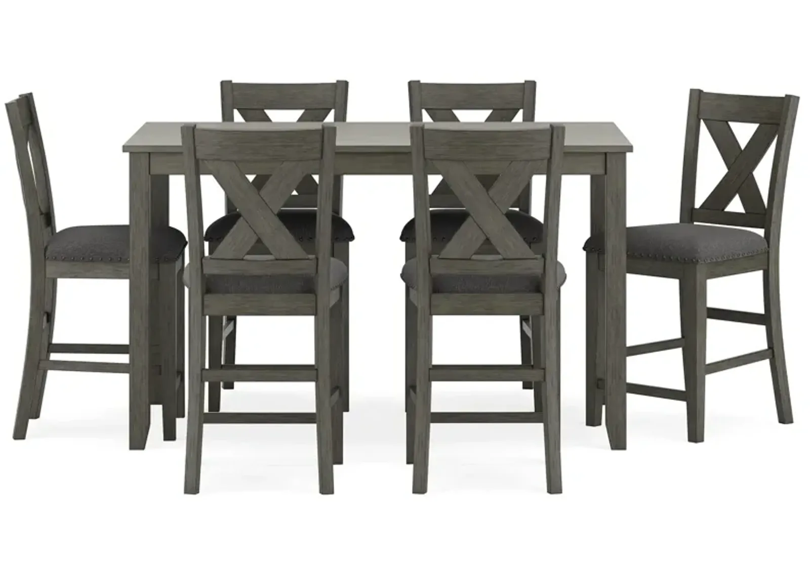 Caitbrook 7-Pc Counter Height Dining Set