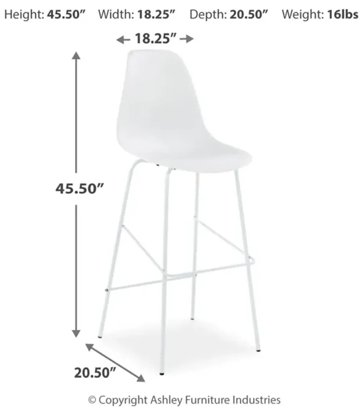 Forestead Basr Height Basrstool