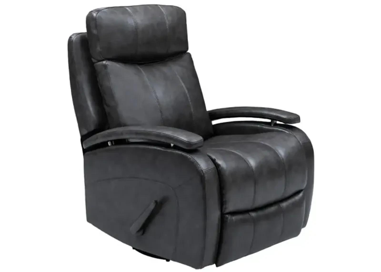 Duffy Leather Swivel Glider Recliner