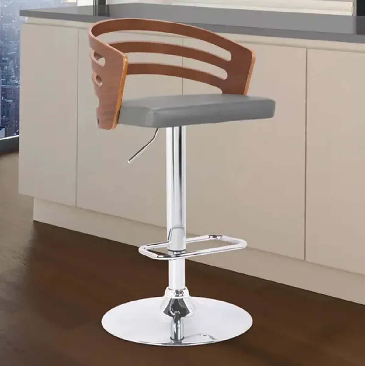 Ada Adjustable Bar Stool