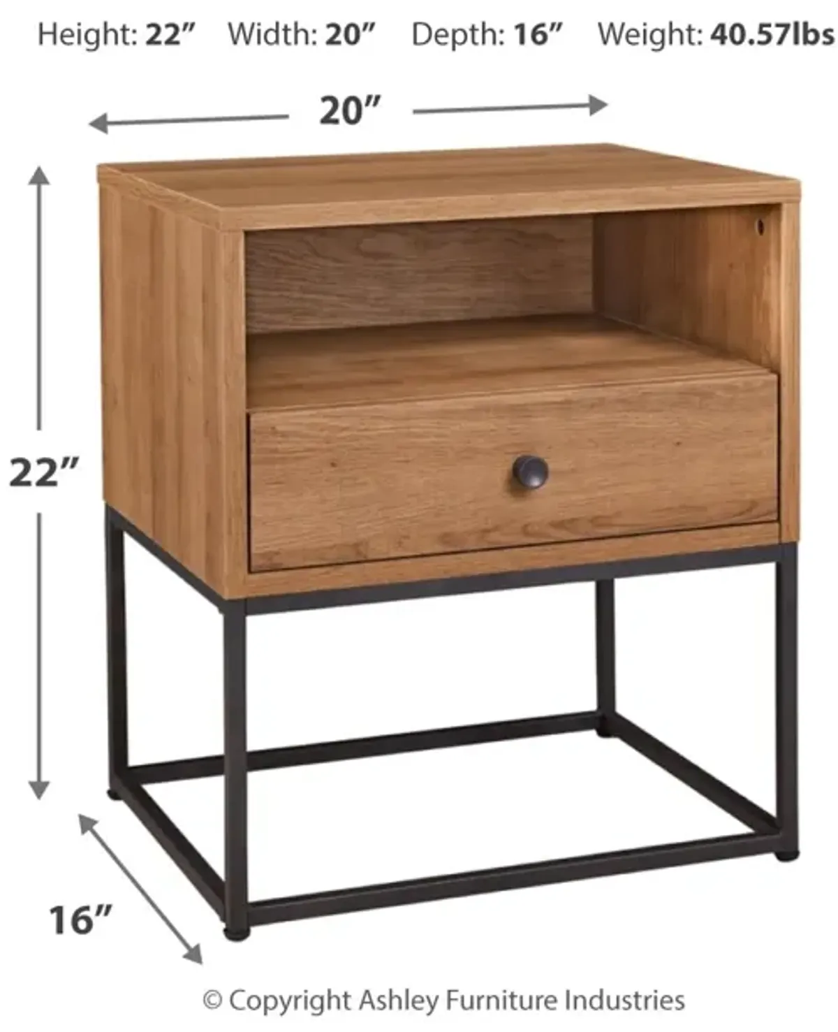 Thadamere Nightstand