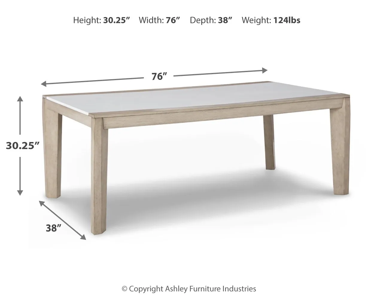 Wendora Dining Table