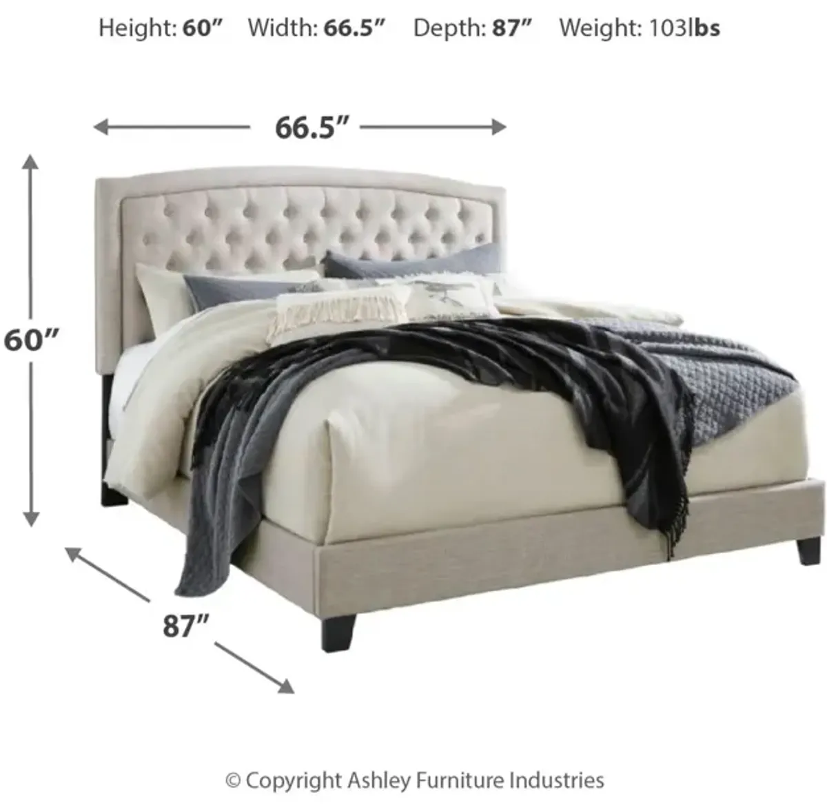 Jerary Queen Upholstered Bed