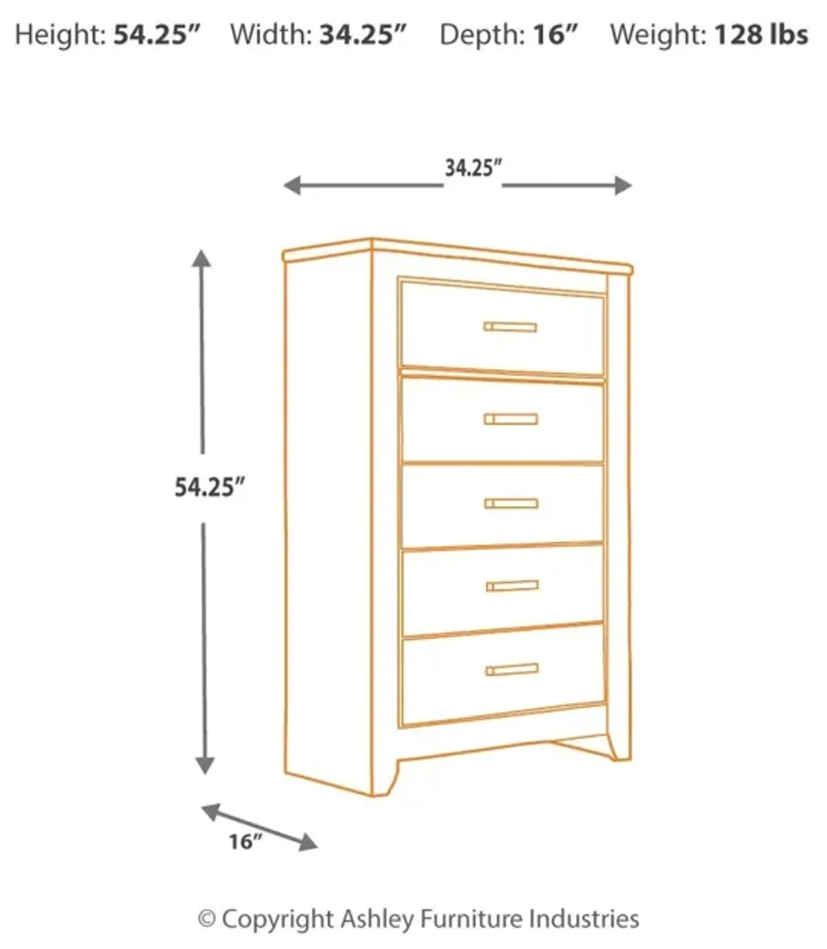 Zelen Chest Of Drawers