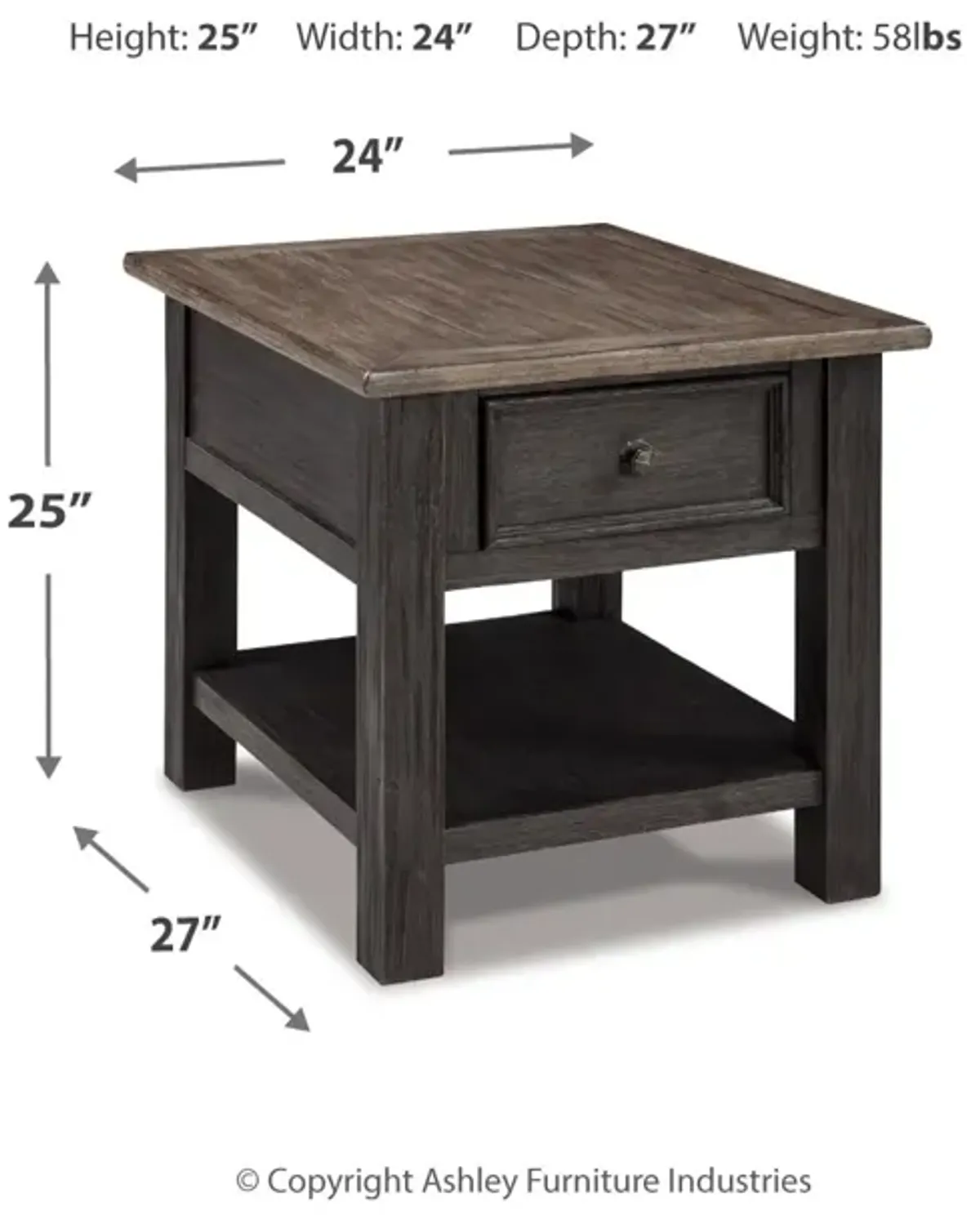 Tyler Creek End Table