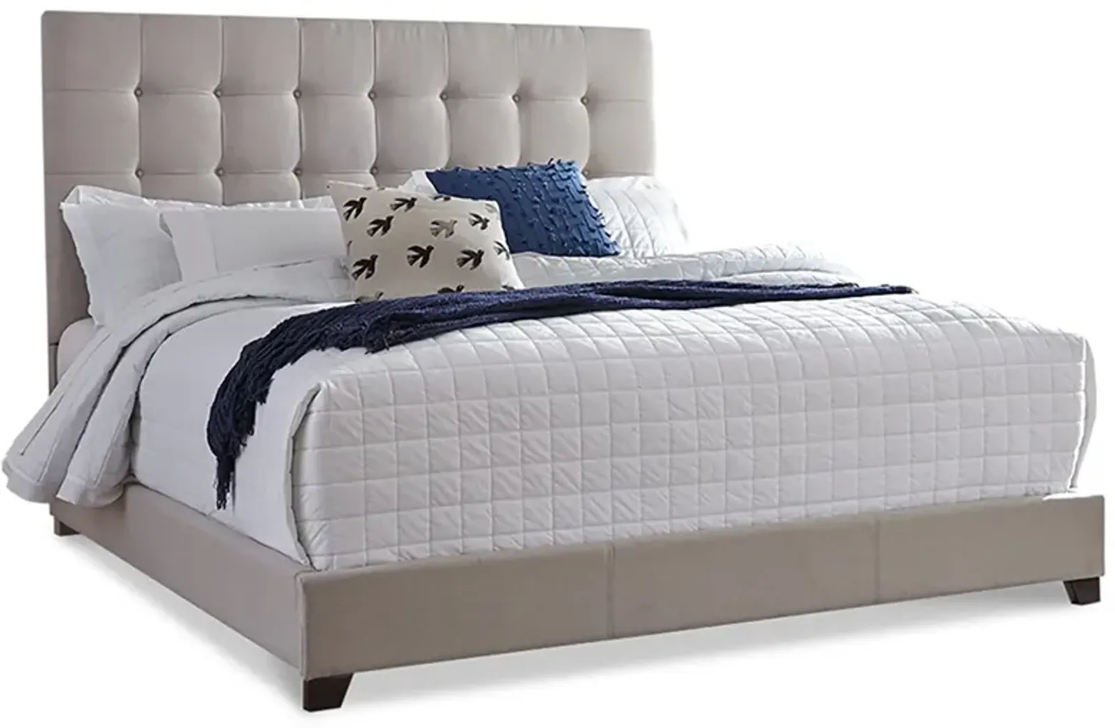 Dolante Button Upholstered Bed King