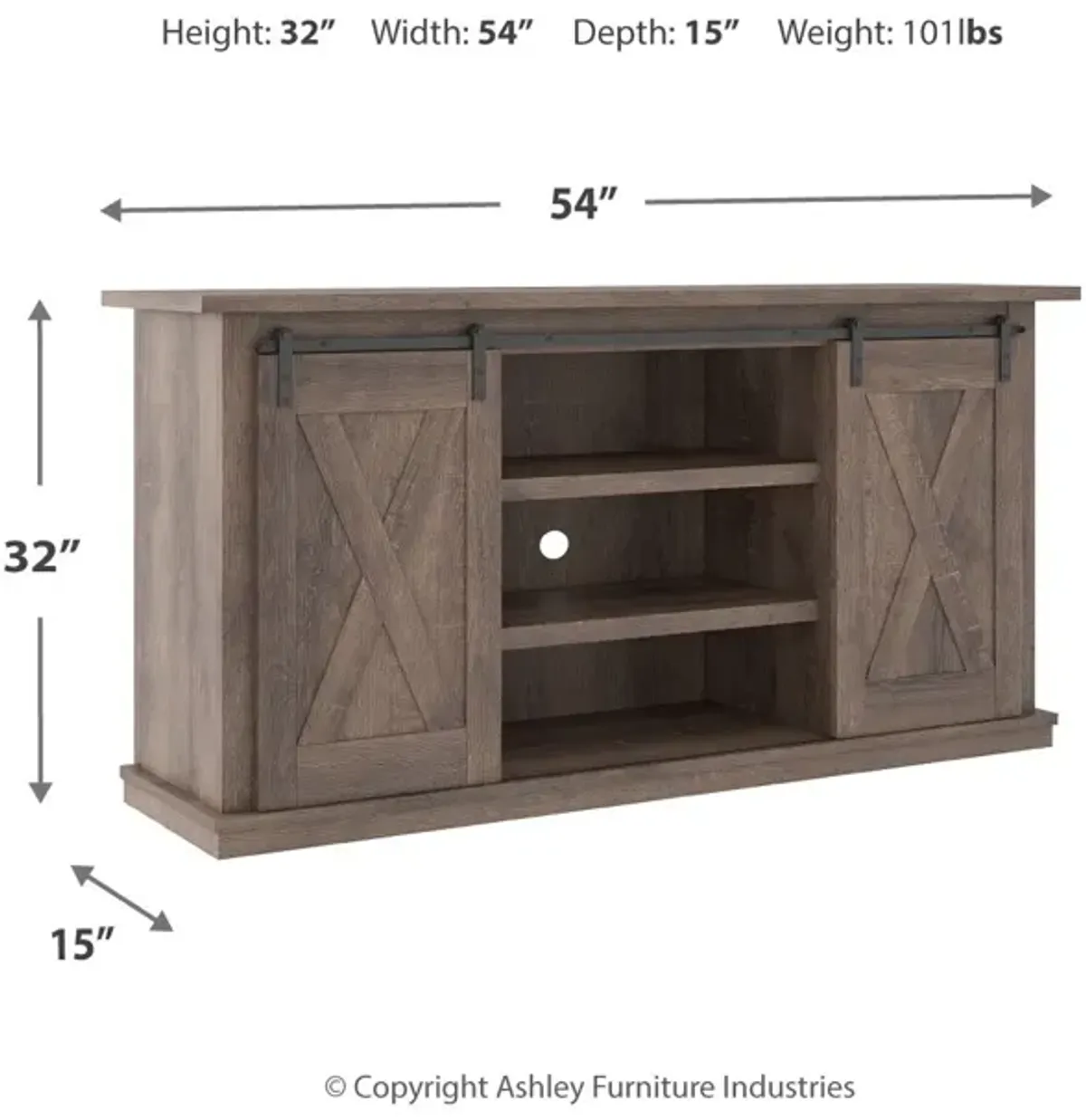 Arlenbry 54" Console