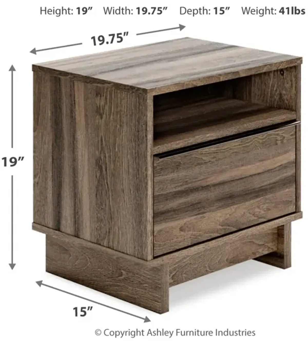 Shallifer Nightstand