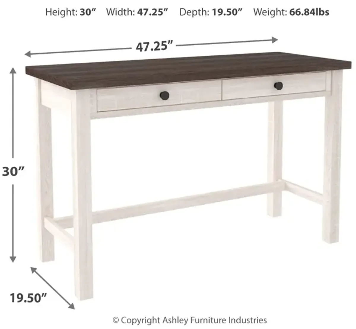 Dorrinson 47" Home Office Desk