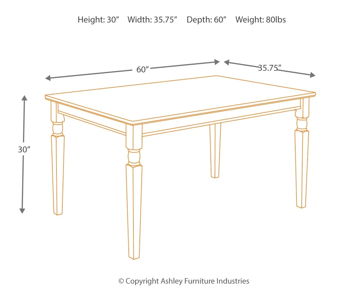 Owingsville Dining Table