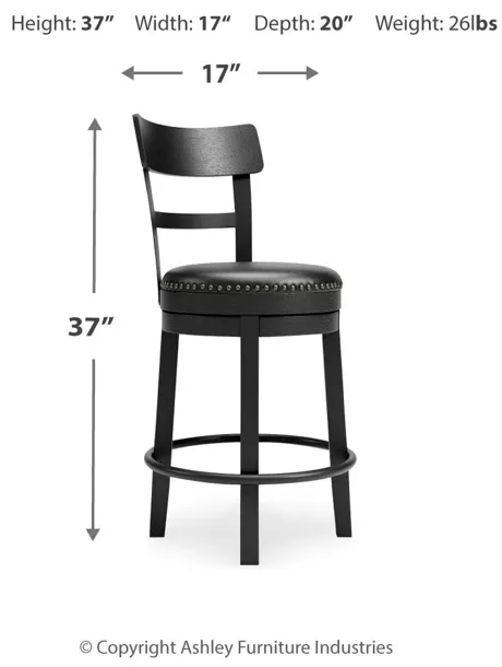 Valebeck Counter Height Bar Stool