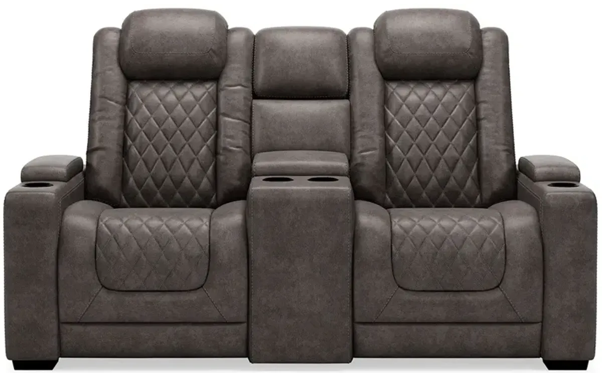 Hyllmont Power Reclining Console Loveseat