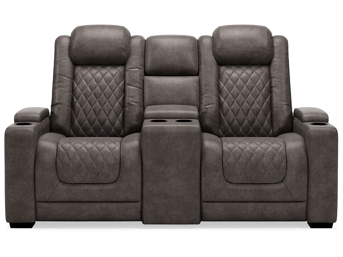 Hyllmont Power Reclining Console Loveseat