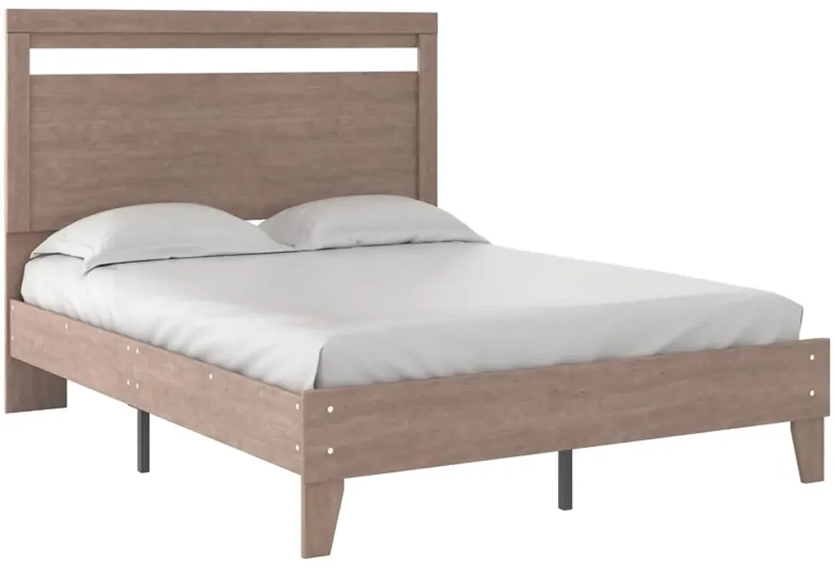 Flannia Queen Panel Platform Bed