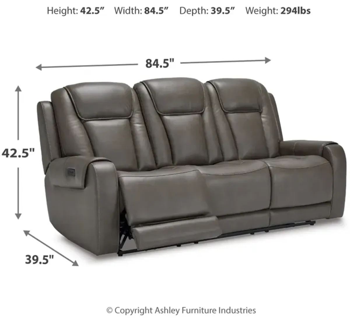 Card Player Power Reclining Sofa