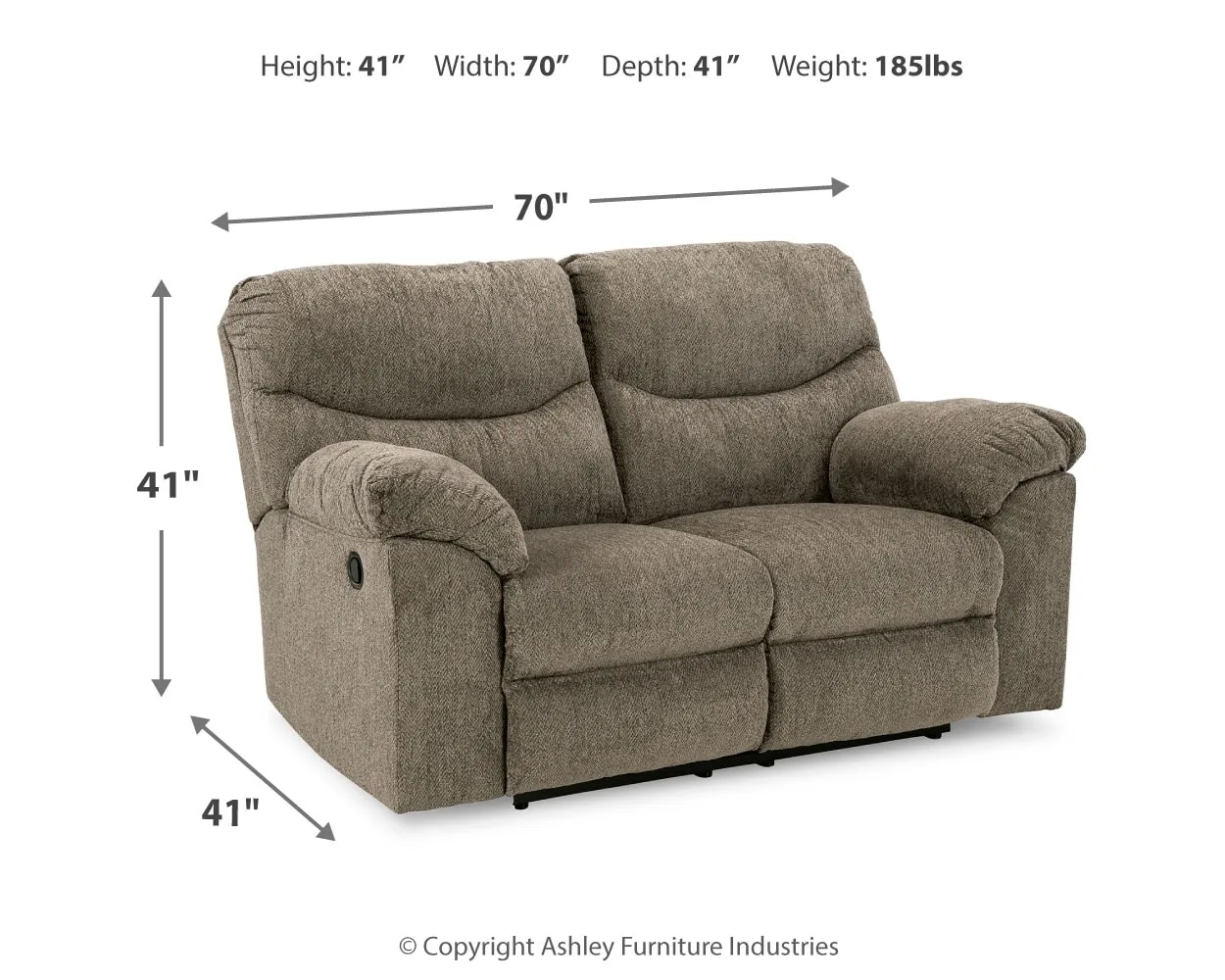 Alphons Reclining Loveseat