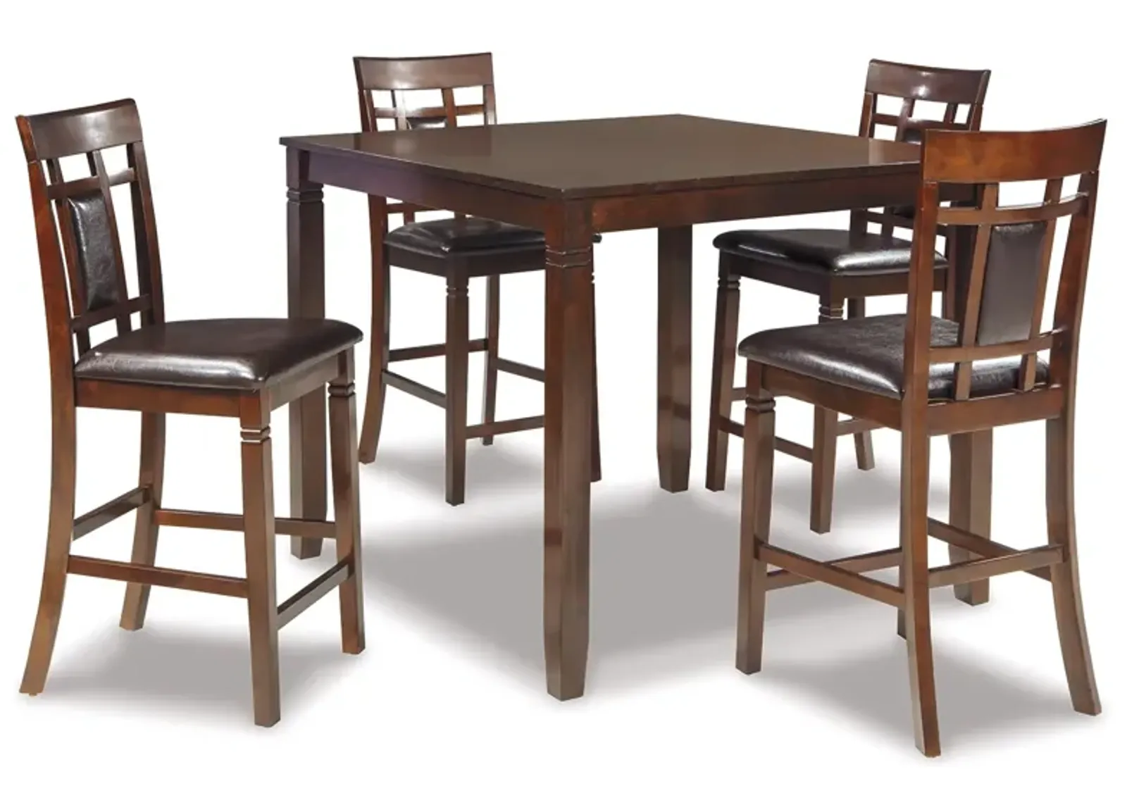 Bennox Counter Height Dining Table And Bar Stools (Set Of 5)