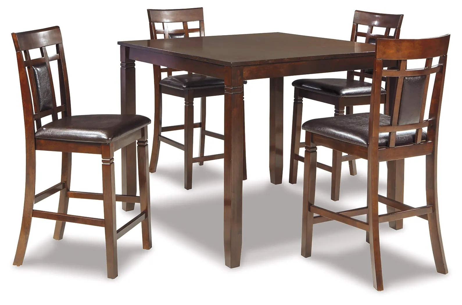 Bennox Counter Height Dining Table And Bar Stools (Set Of 5)