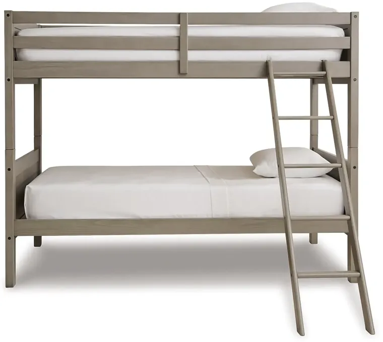 Lettner Twin Over Twin Bunk Bed With Ladder