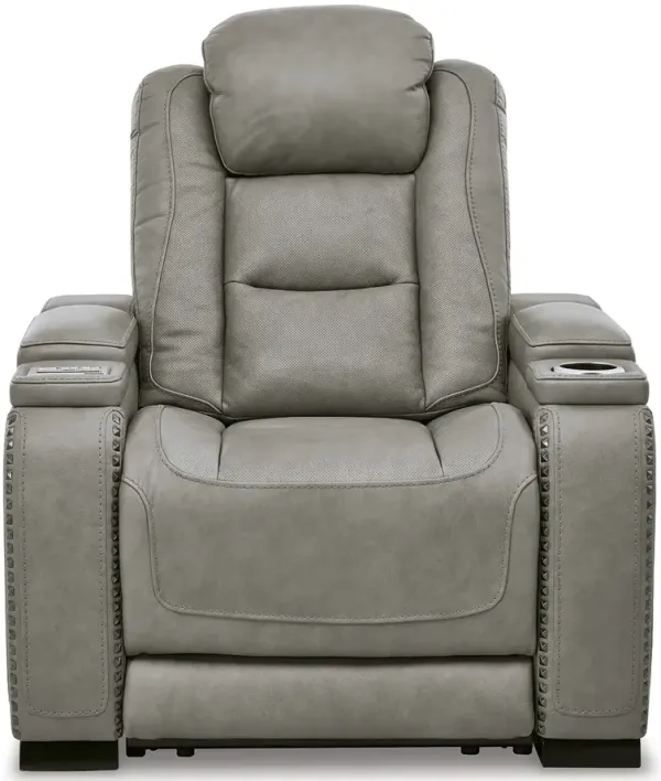 The Man-Den Leather Power Recliner