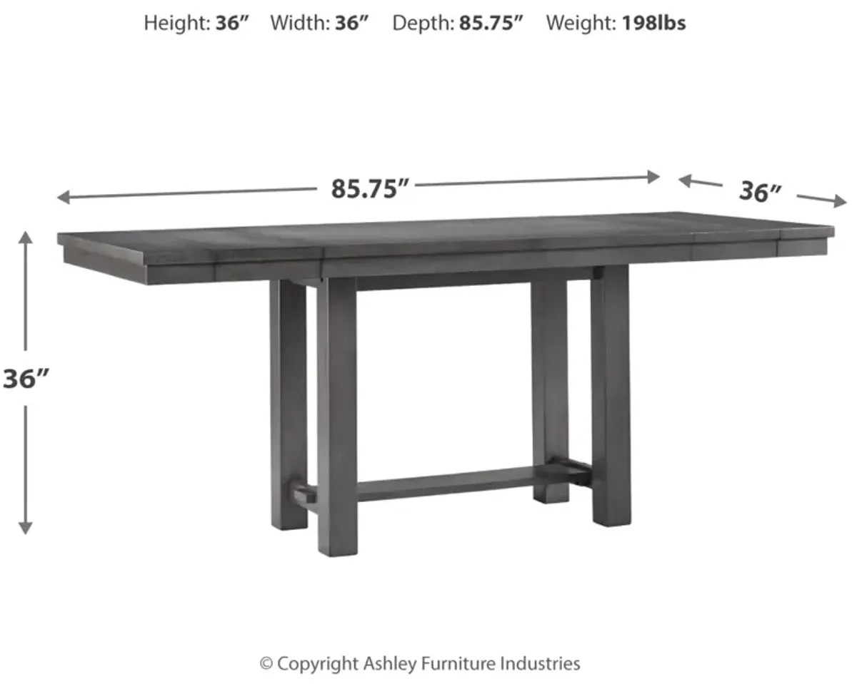 Myshanna Counter Height Dining Extension Table