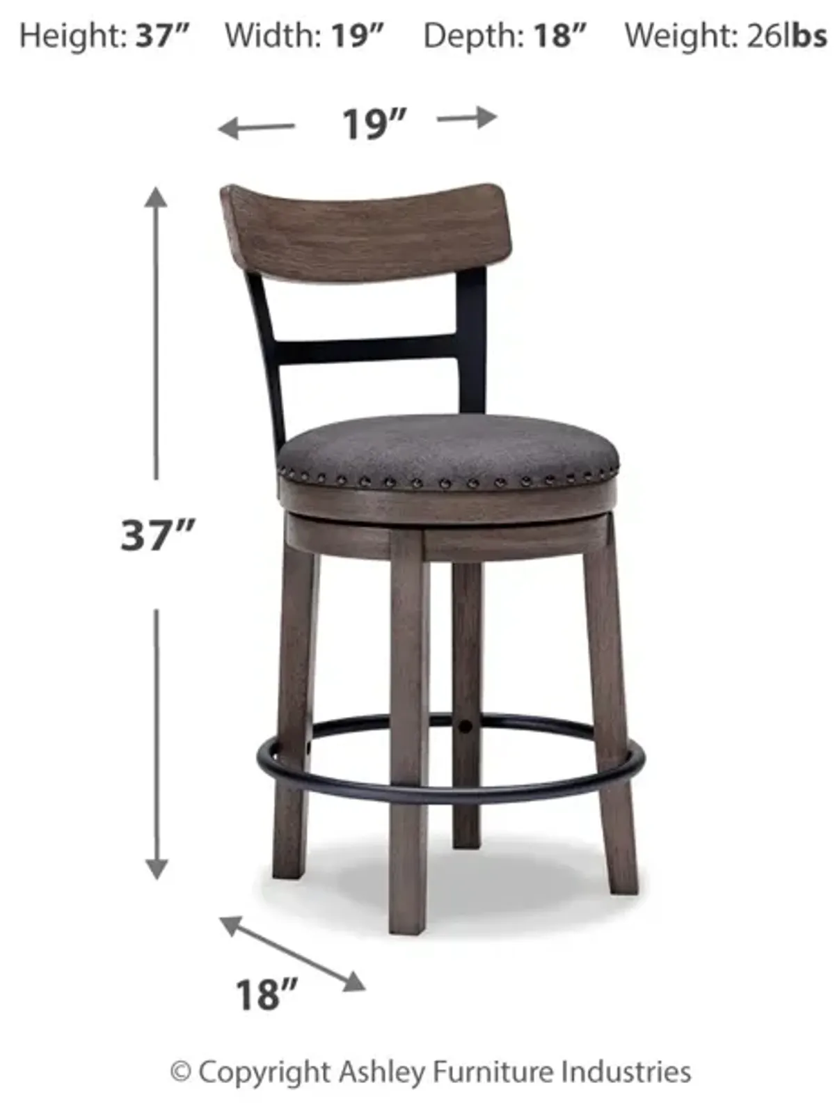 Caitbrook Counter Height Bar Stool