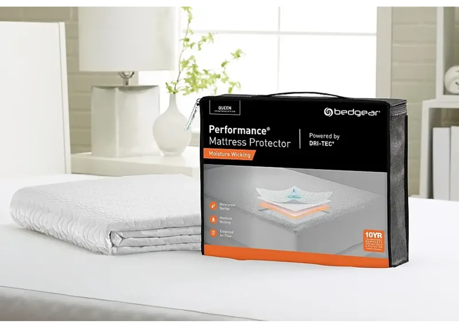 Moisture Wicking Split King Mattress Protector