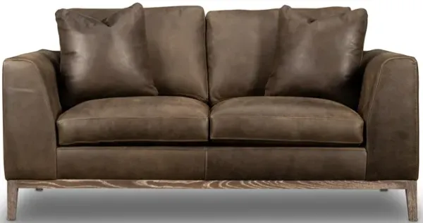 Osmund Leather Loveseat