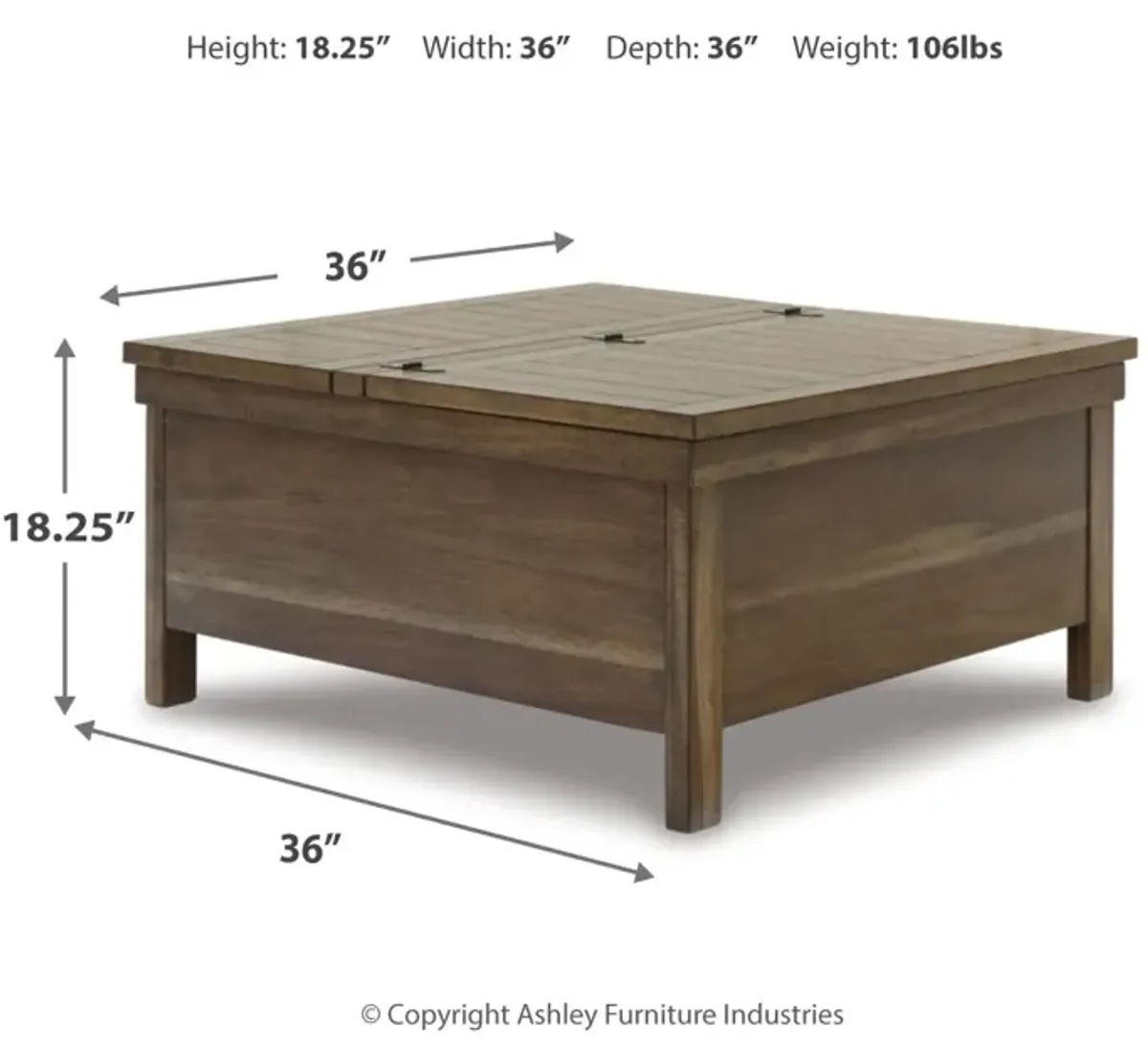 Moriville Lift-Top Coffee Table