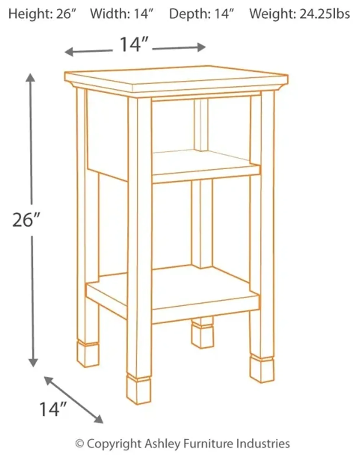 Marnville Accent Table