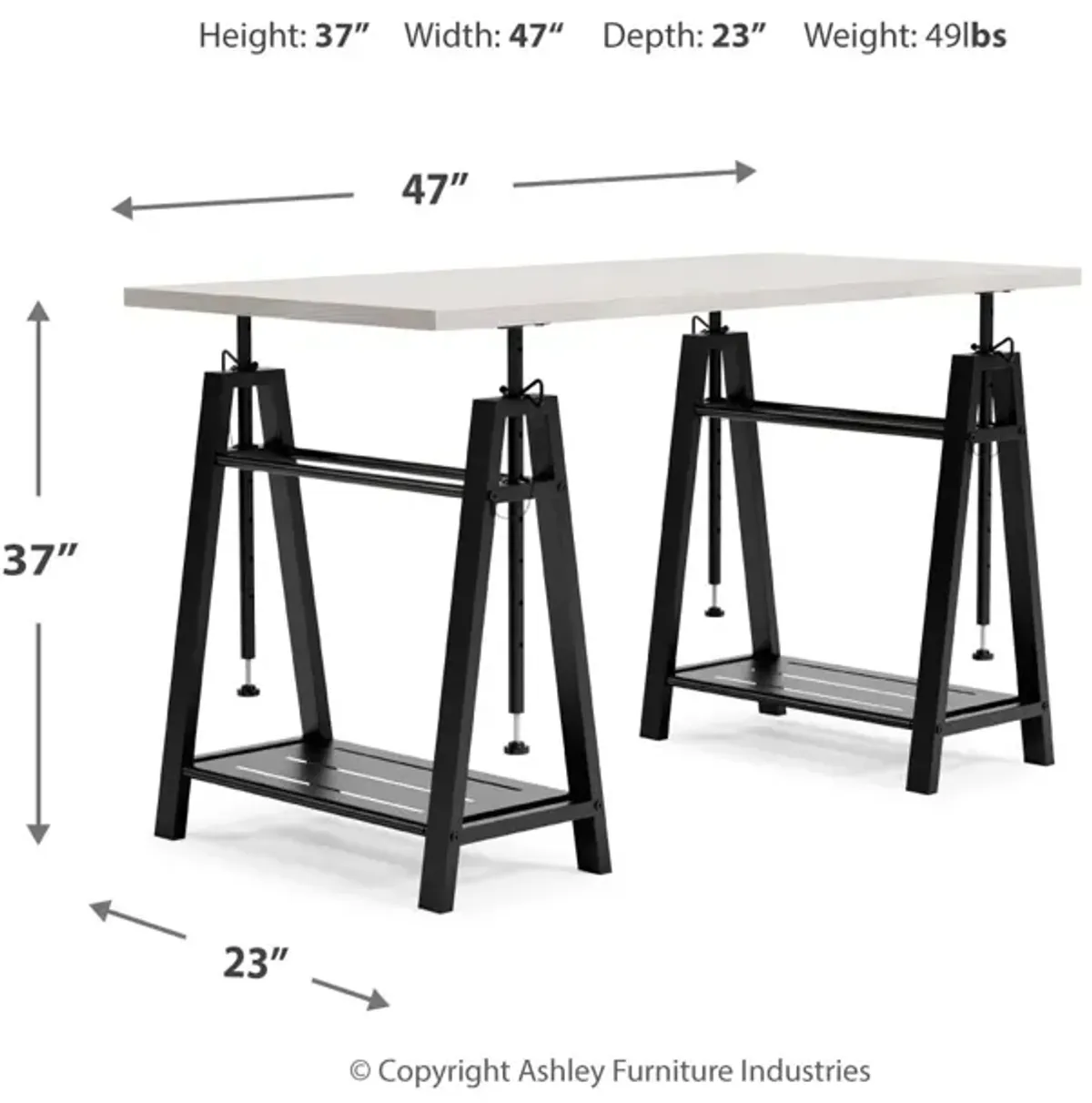 Bayflynn Home Office Desk