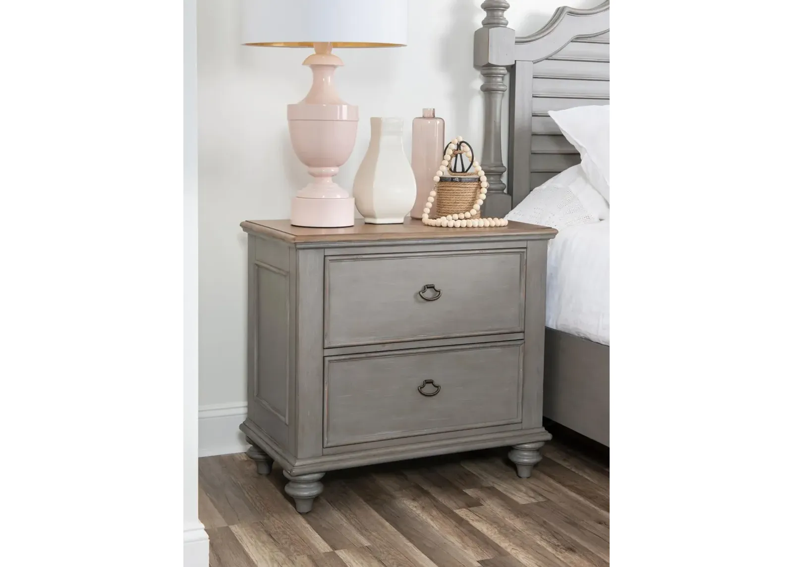 Chadwick Two Drawer Nightstand