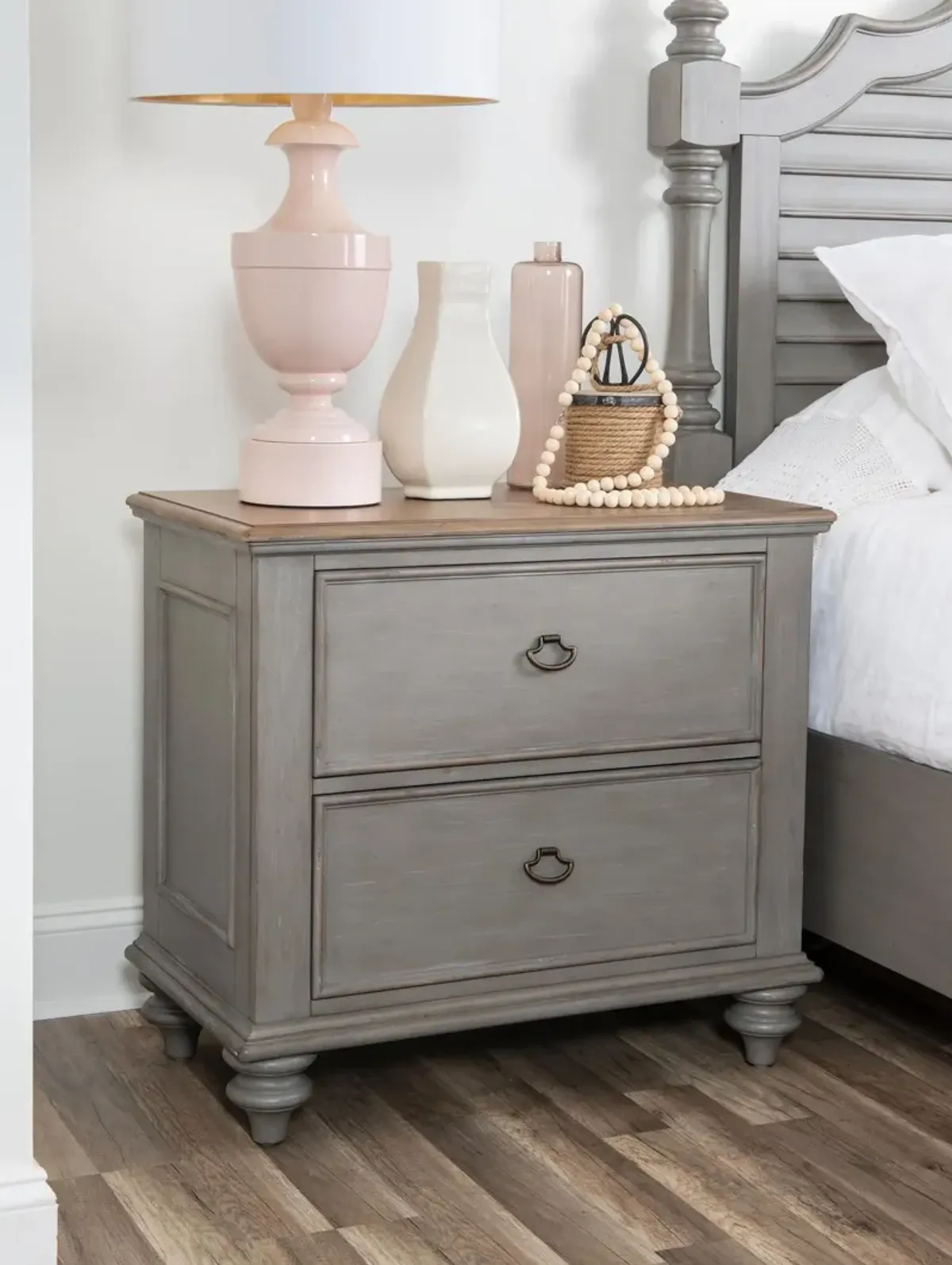 Chadwick Two Drawer Nightstand