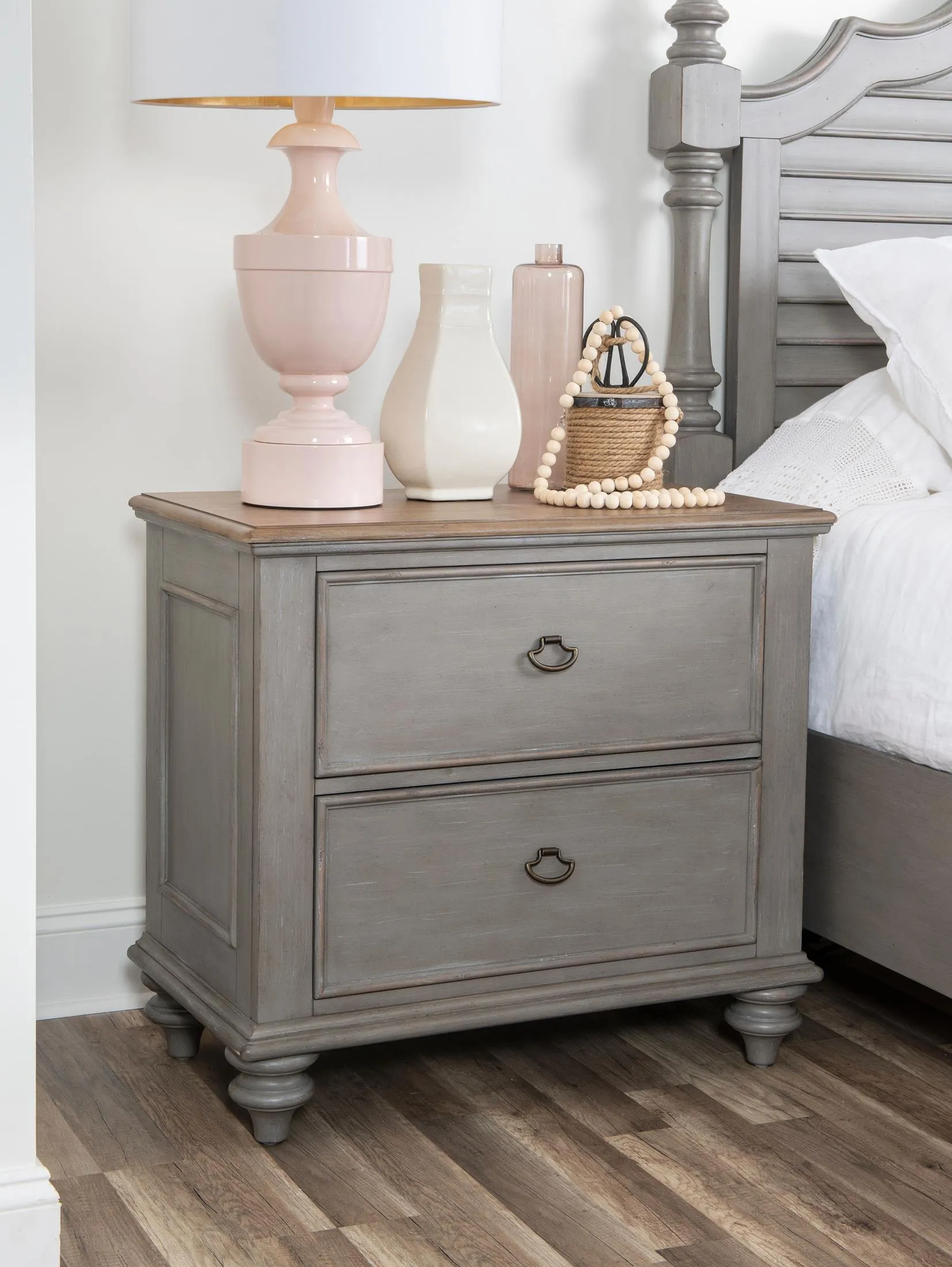 Chadwick Two Drawer Nightstand