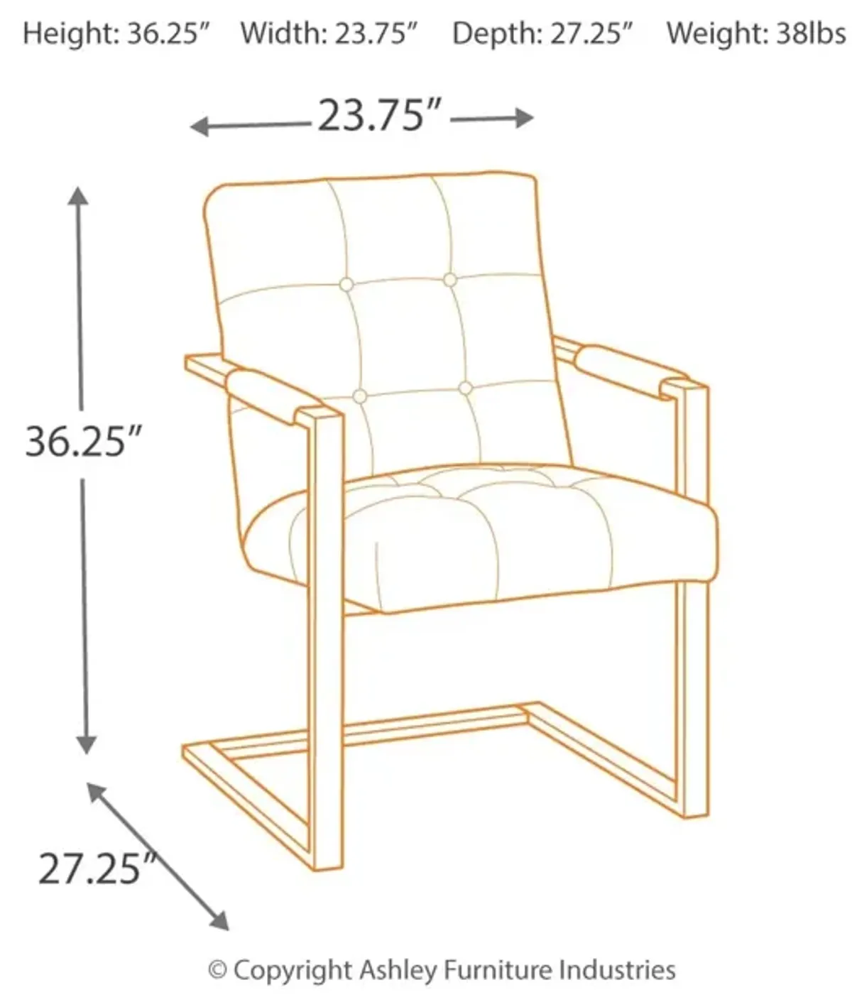 Starmore Home Office Desk Chair