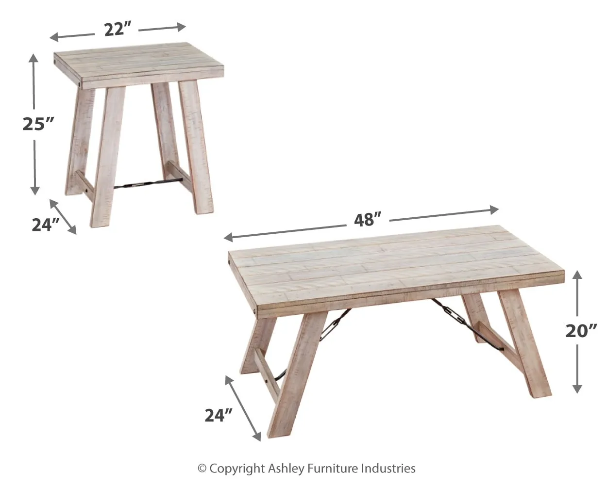 Carynhurst Table (Set Of 3)