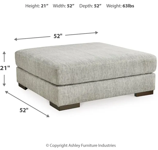 Regent Park Oversized Accent Ottoman