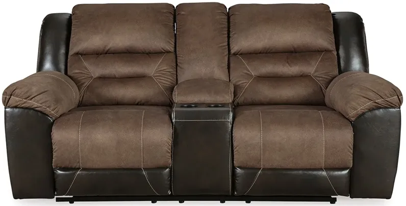 Earhart Reclining Loveseat With Console