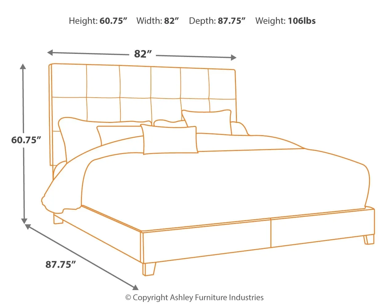 Dolante Upholstered Bed King