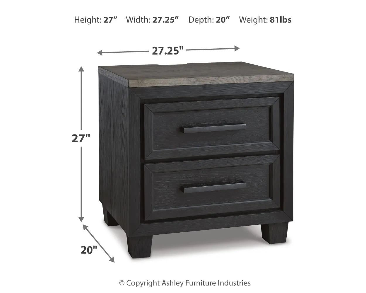 Foyland Nightstand