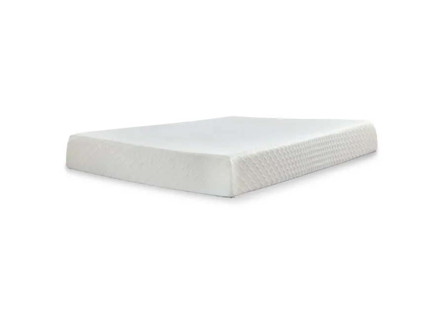 10 " Chime Memory Foam Twin Mattress In A Box