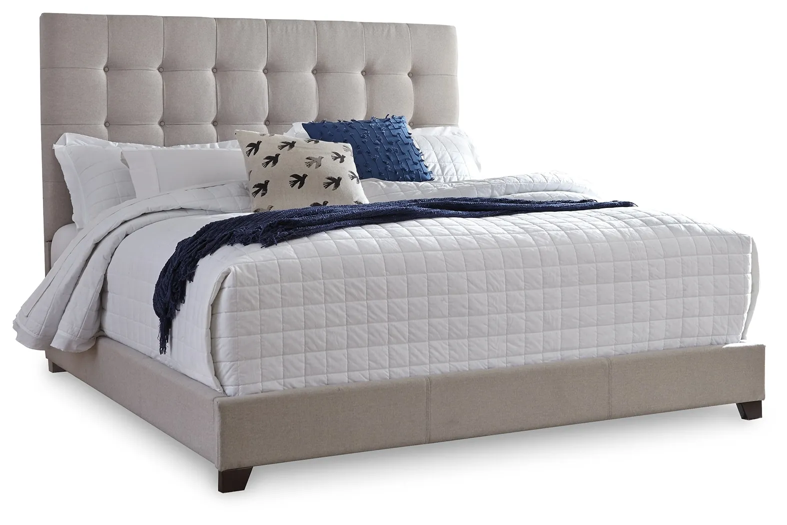 Dolante Button Upholstered Bed Queen