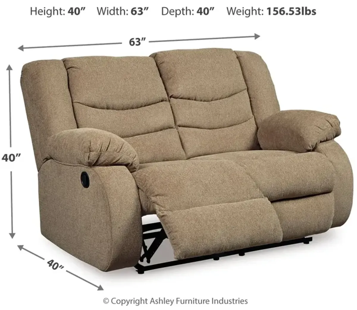 Tulen Reclining Loveseat