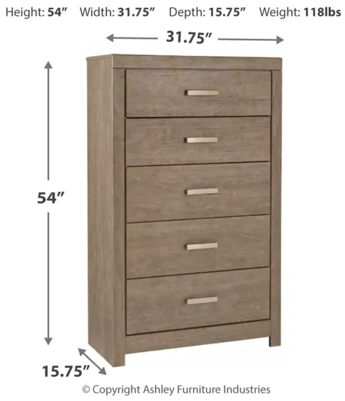 Culverbach Chest Of Drawers