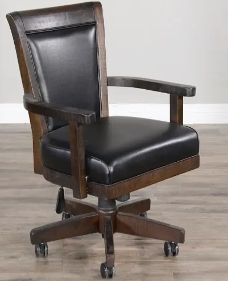 Thatcher Game Chair With Casters